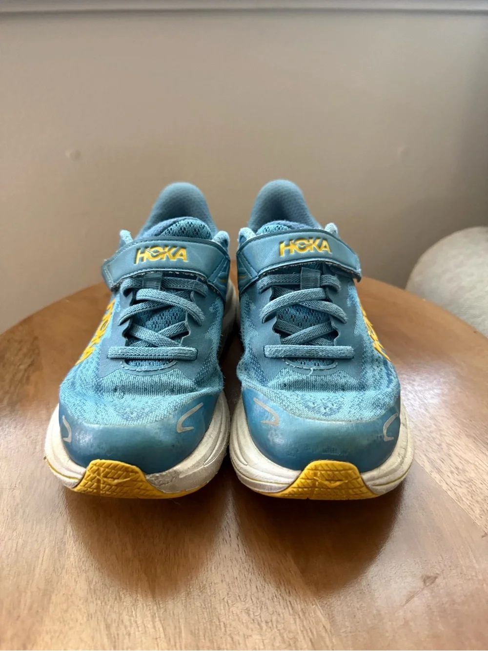 Hoka light blue
